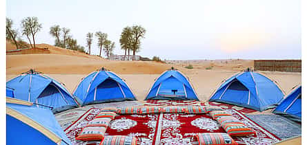 Foto 2 Noche de acampada en el oasis beduino en tiendas de campaña para parejas