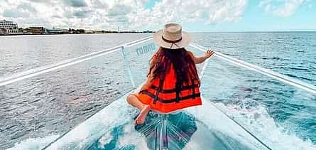 Φωτογραφία 2 Cancun Glass Boat Sightseeing Cruise