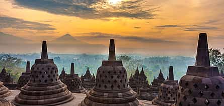 Foto 2 Borobudur-Tempel und Merapi-Lava-Jeep-Tour
