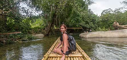 Foto 2 Phuket: Rafting en bambú, Senderismo en elefante con paseo en quad de 15 minutos