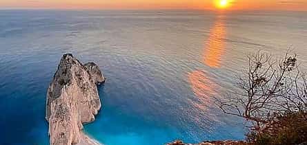 Photo 2 Romantic Sunset in Zakynthos Keri Lake & Myzithres Viewpoint