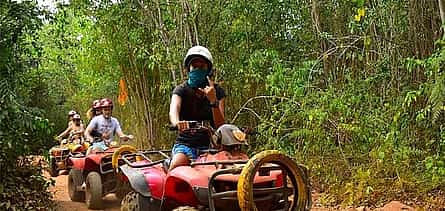 Photo 2 Adventure tour on ATV with Zip Line and Cenotes in Mayan Jungle