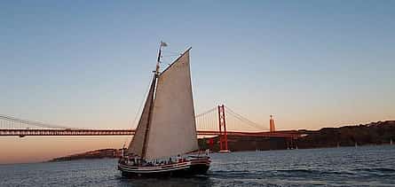 Photo 2 Lisbon Traditional Boats - Sunset Cruise with White Wine