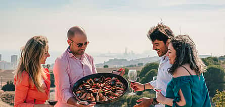 Photo 2 Paella Cooking Experience with Sea View & Winery Tour from Barcelona