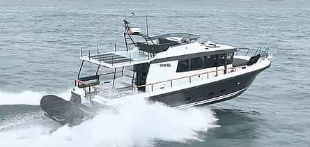 Photo 2 Private Targa Motor Yacht Daytime Cruise with Meal & Drinks