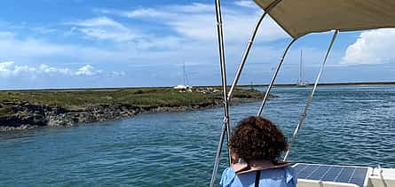 Photo 2 Discover Faro's Beauty: 1-hour Ria Formosa Eco Tour – Solar-Powered Tranquility in a Natural Park