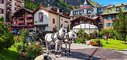 Photo 2 Private transfer: Basel to Zermatt, 2h sightseeing stop in Bern