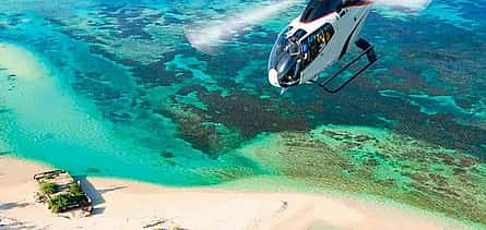 Photo 2 6 Seater Underwater Waterfall Helicopter Tour from Chamarel