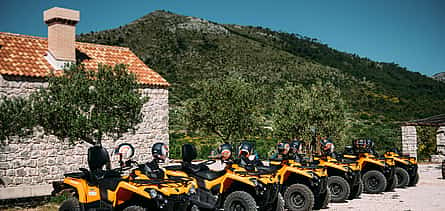 Фото 2 Тур на квадроциклах по сельской местности Дубровника с бранчем