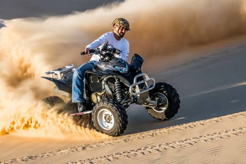 Quad Bike along the Beach and in the Dunes