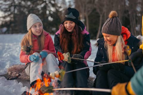 Private Lake Walk with Campfire Tour