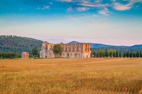 Discovering Tuscany's hidden treasures: San Gimignano, Volterra and San Galgano mysterious Abbey day trip from Florence