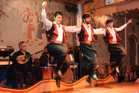 Folk Greek Show in Athens by Night