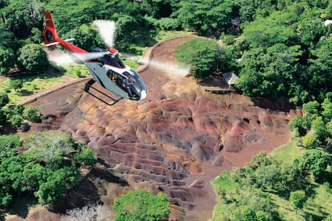 Must Helicopter Private Tour from Chamarel