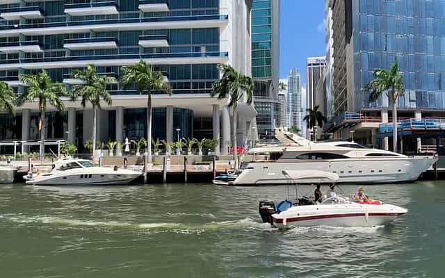 Miami Water Tour on Speed Boat