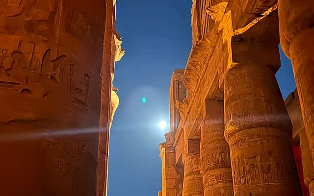 Centro de visitantes del Templo de Karnak