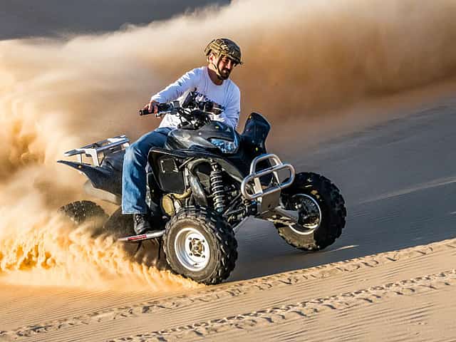 Quad Bike along the Beach and in the Dunes