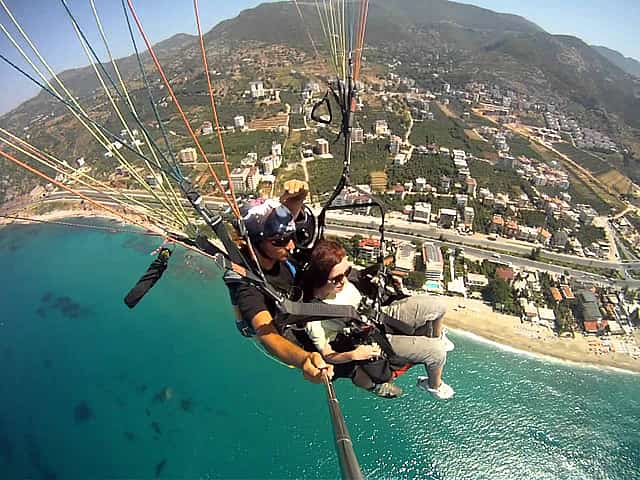 Tandem Paragliding in Alanya with a Licensed Guide