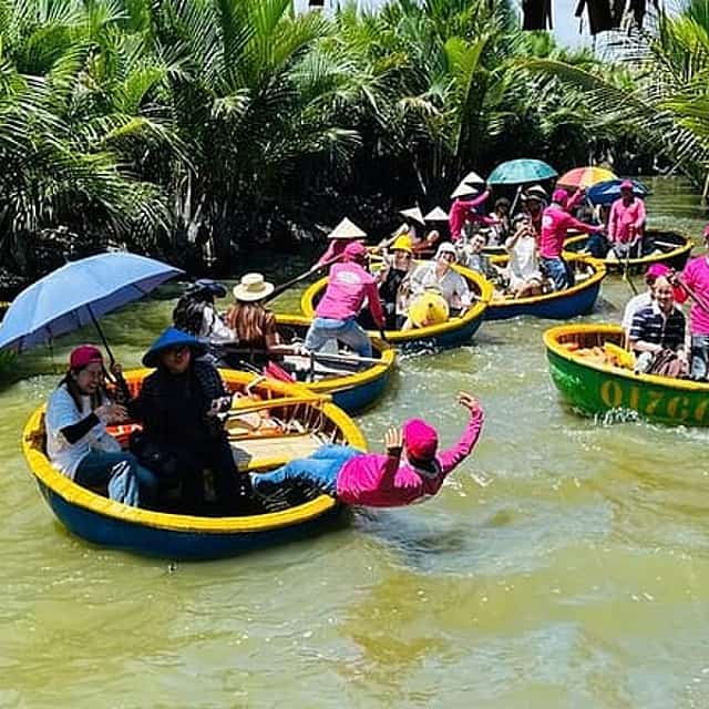Cam Thanh Coconut Basket Boat And Cooking Class Hoi An Day Tour