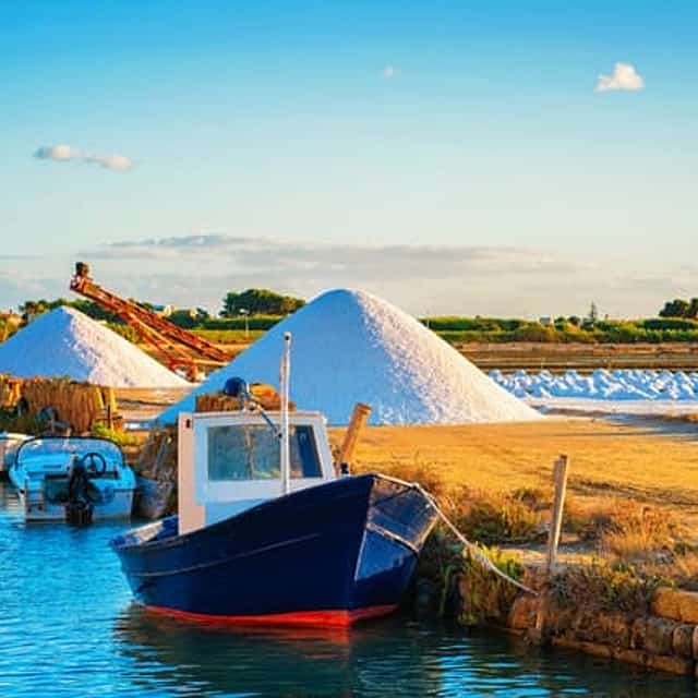 Marsala Tour, Prova de Vinhos e Laguna de barco a partir de Trapani
