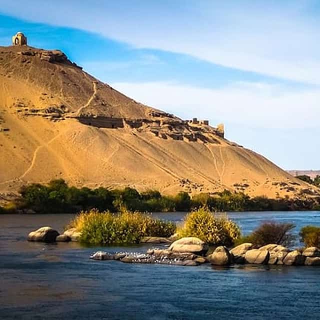 Tombs of Nobles in Aswan with Felucca ride