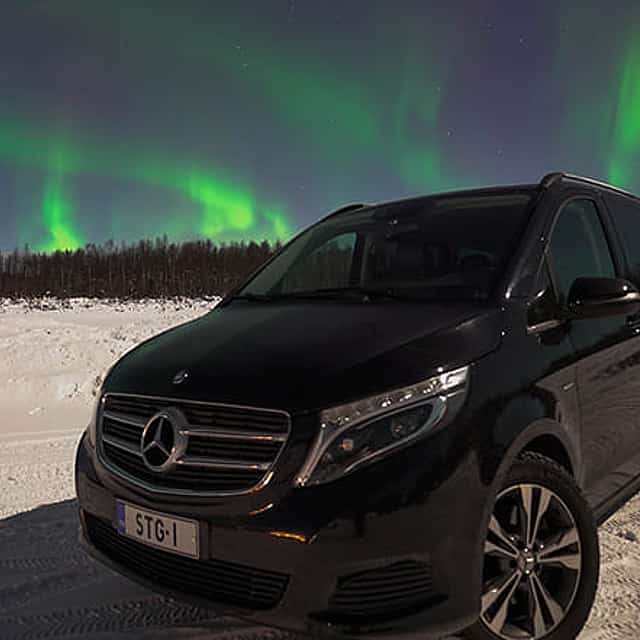Northern Lights Hunt by Car, Levi — 2-hour Aurora hunt