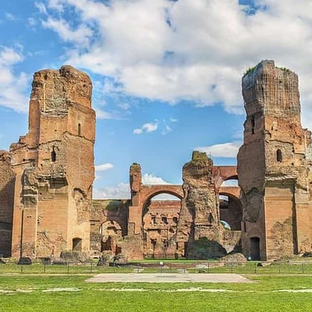 Rome Exclusive Caracalla Bath Private Guided Tour VIP Entry