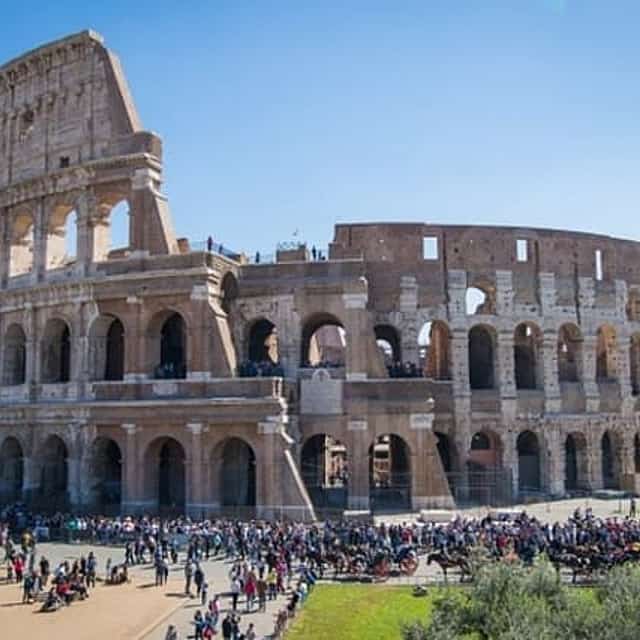 Kolosseum, Forum Romanum und Palatin von Rom