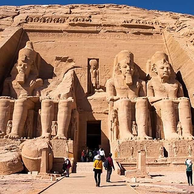 Over Night in Abu Simble from Luxor see all Aswan sightseeing