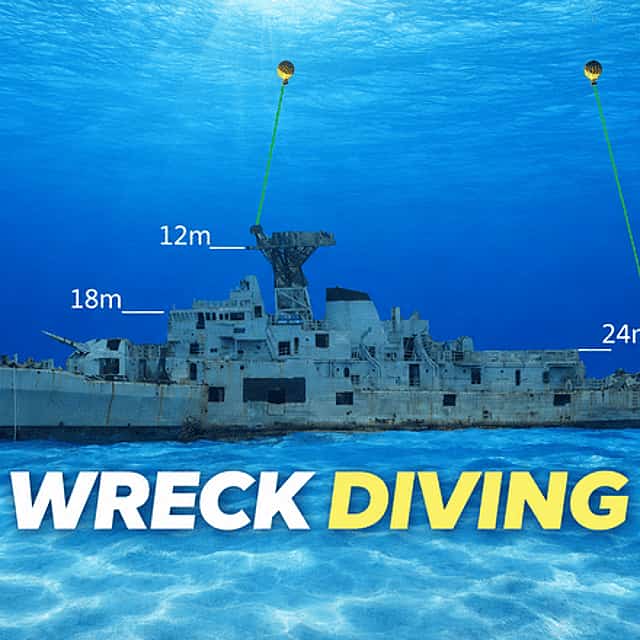 WRECK CORVETA AFONSO CERQUEIRA - Inmersión única.