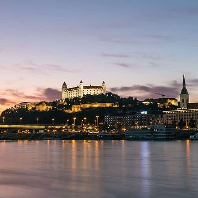 Budapest to Prague Private Transfer with Bratislava Castle