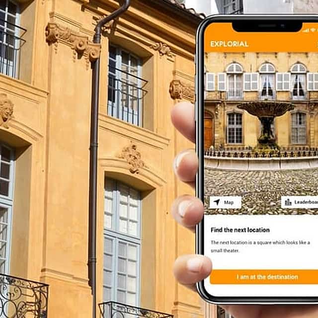 Aix-en-Provence Passeio a Pé Autoguiado e Caça ao Tesouro pela Cidade