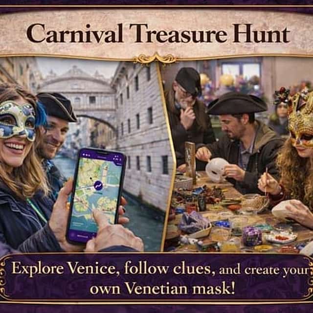 Carnival Treasure Hunt & Mask Painting Workshop