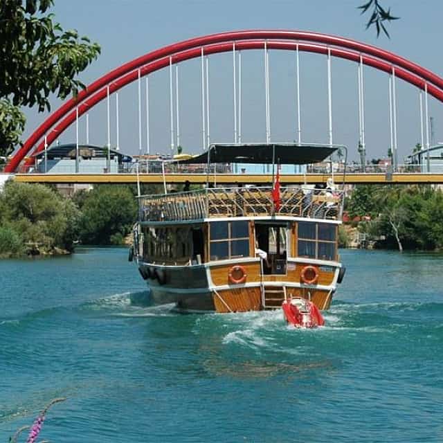 Manavgat Boat Tour from Belek with Waterfall and Turkish Bazaar