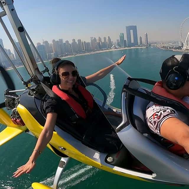 Gyrocopter-Flug in Dubai