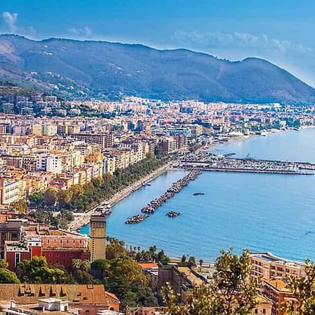 Private transfer from Naples to Salerno, 2h Stop at Mt. Vesuvius