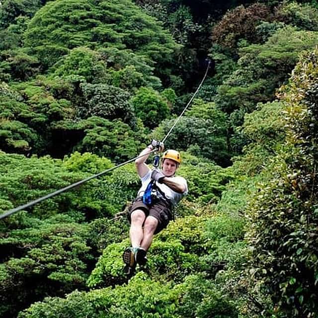 Day Trip from San Jose to Braulio Carrillo Canopy Tour