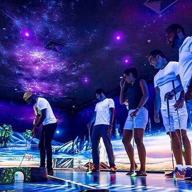 3D Blacklight Minigolf Dubai