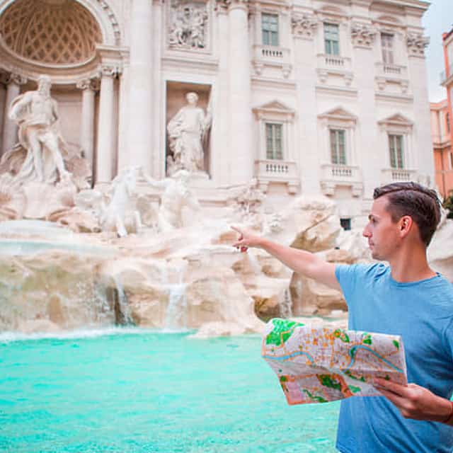 Piazzas and fountains of Rome walking tour