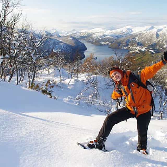 Day Trip - Snowshoeing in Bodø, Northern Norway