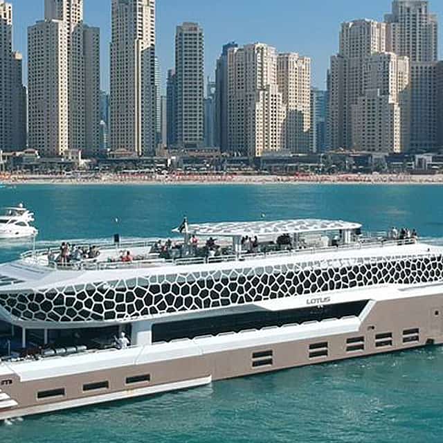 Dubai Lotus Mega Yacht Dinner Cruise Tickets