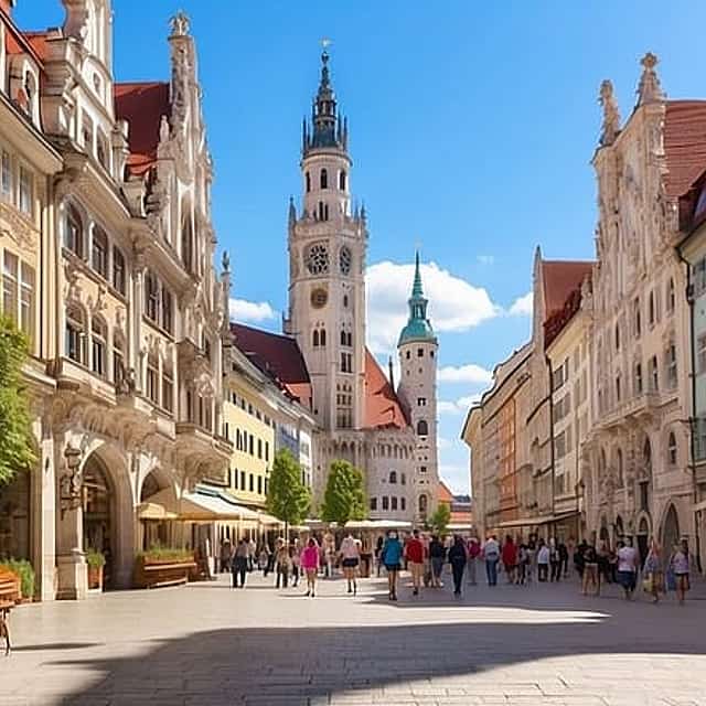 Private Scenic Transfer from Salzburg to Munich with 4h of Sightseeing
