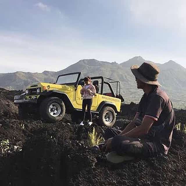 Jeeptour naar de Batur