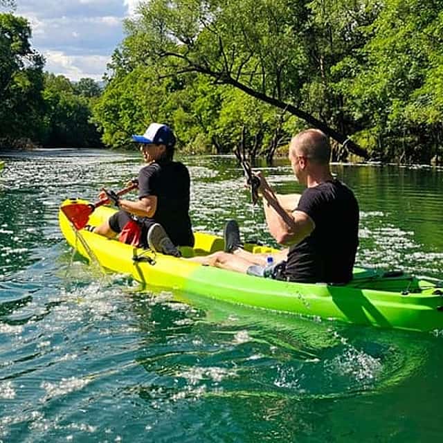 Kayaking on Zeta river near Podgorica - Self Guided Tour.