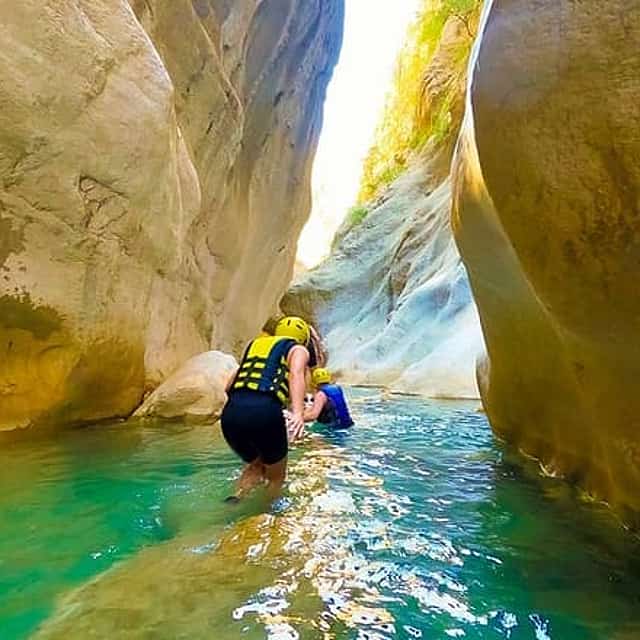 Canyoning and Rafting Adventure incl. Lunch from Belek