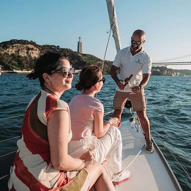 Lisbon Sail & Wine 2 hours Private Boat Tour