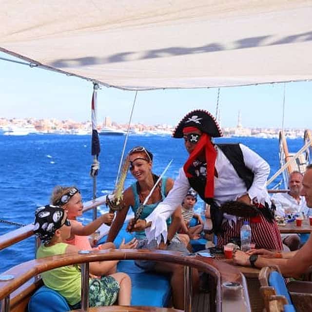 Pirates Sailing Boat to Ras Mohammed & White island