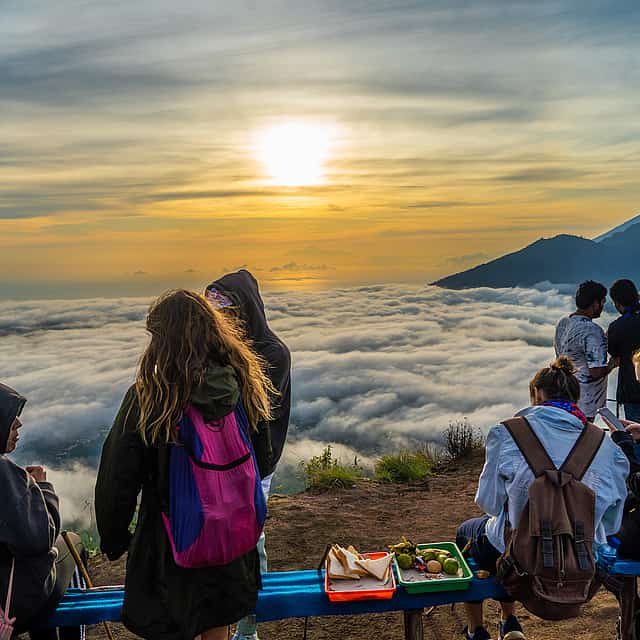 Mount Batur Sunrise with Breakfast and Guided Trekking