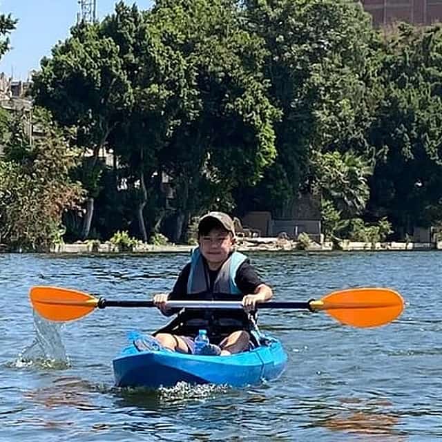 Nile River Kayaking in Cairo with Instructor