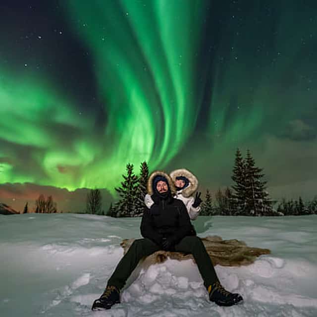 Northern Lights Tour by bus in Tromsø